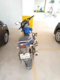 Blue Bajaj Discover 125 ST