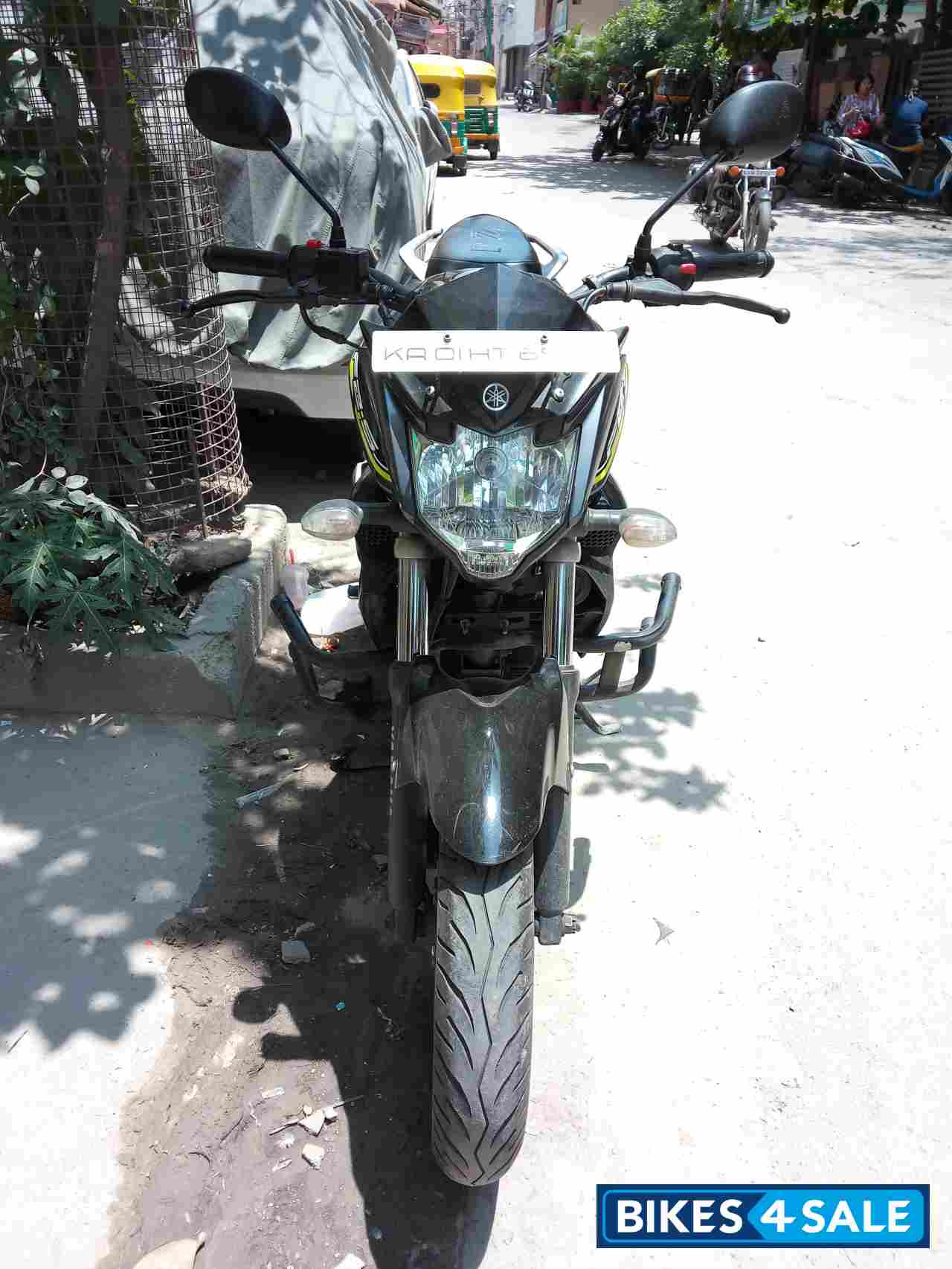 Gray Yamaha FZ-S FI V2