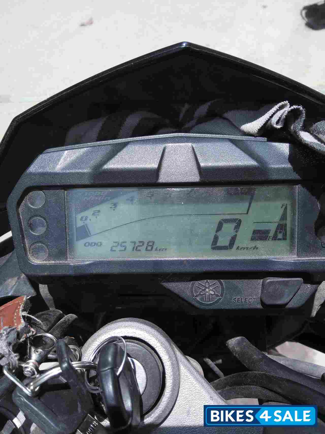 Gray Yamaha FZ-S FI V2