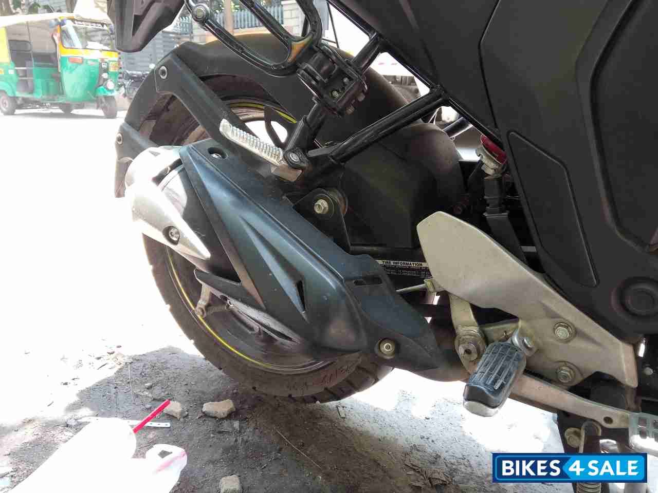 Gray Yamaha FZ-S FI V2