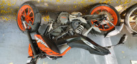 Orange KTM Duke 200