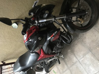 Dual Tone, Black And Red Suzuki Gixxer 150