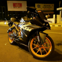 Anthracite Black KTM RC 200