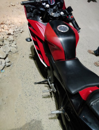 Red-black-white Yamaha YZF R15 V2