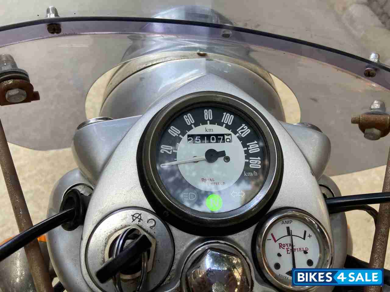 Silver Royal Enfield Classic 350