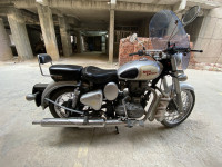 Silver Royal Enfield Classic 350