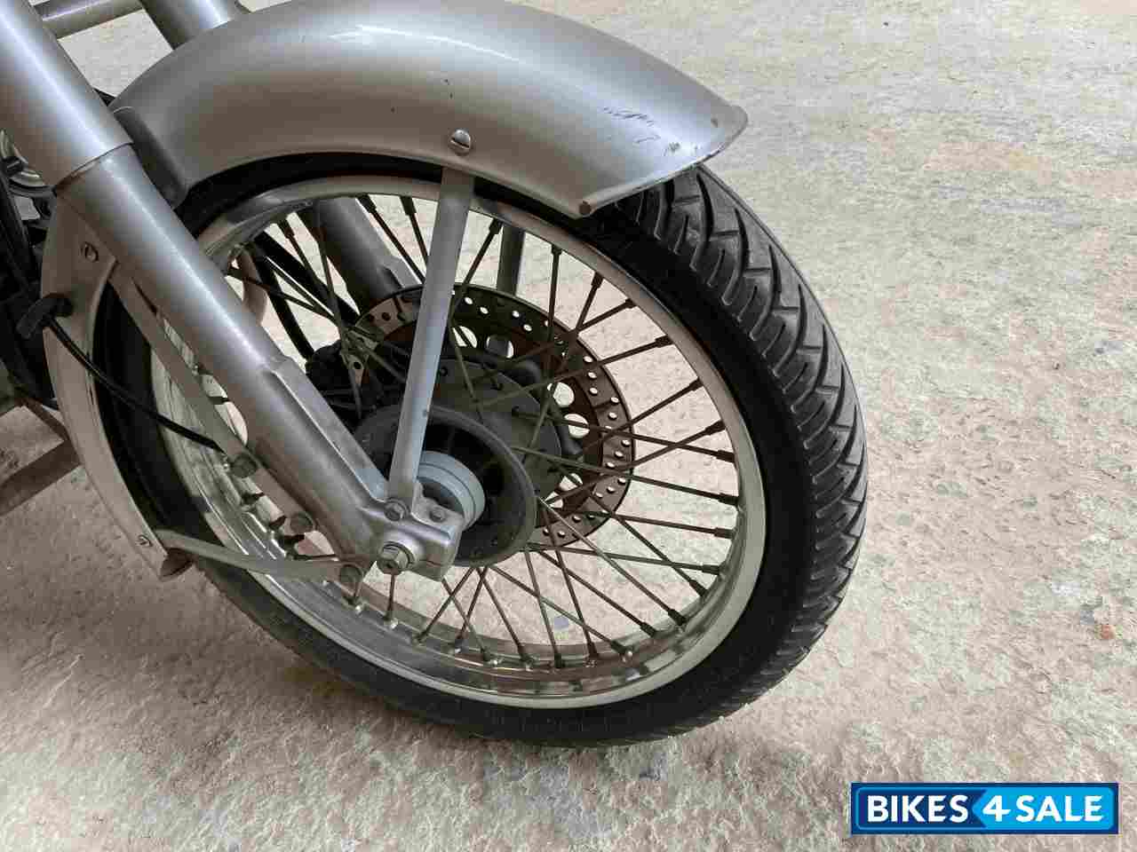 Silver Royal Enfield Classic 350