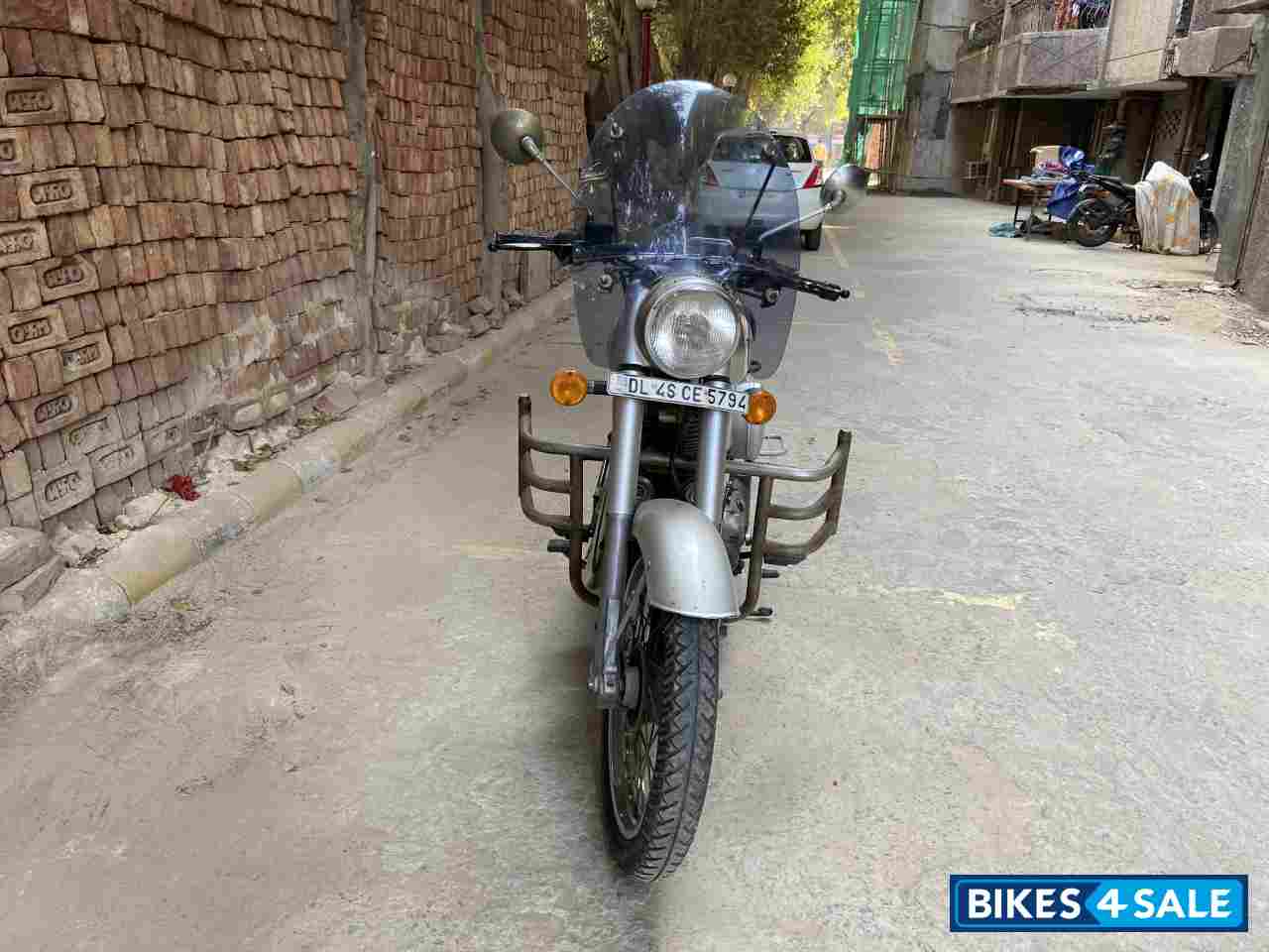 Silver Royal Enfield Classic 350