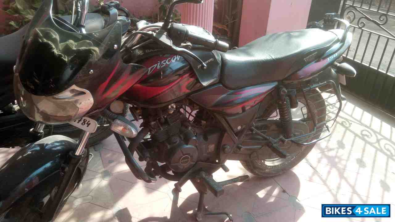 Red And Black Bajaj Discover 150 F
