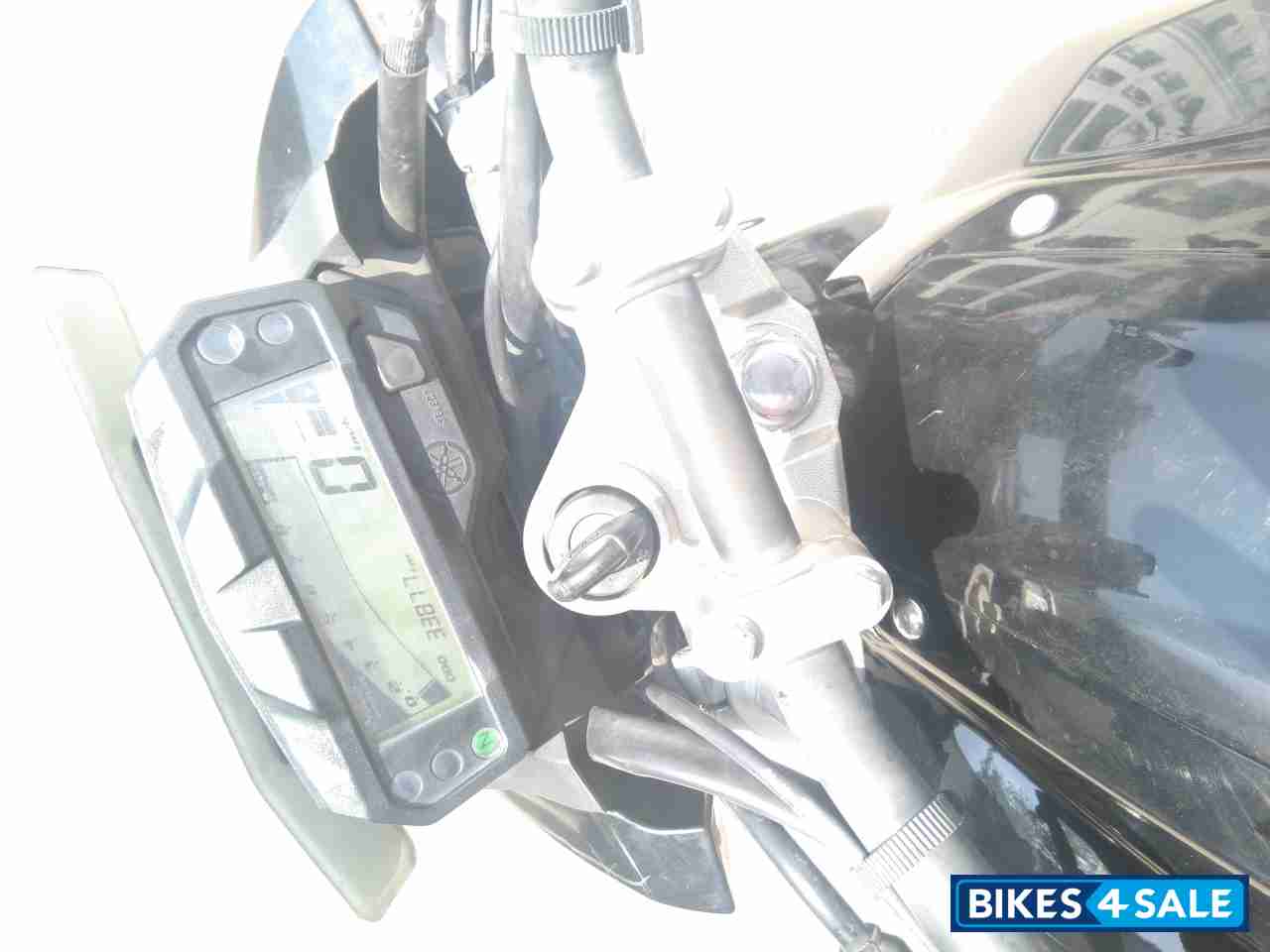 Black Yamaha FZ FI V2