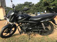 Black Honda CB Shine