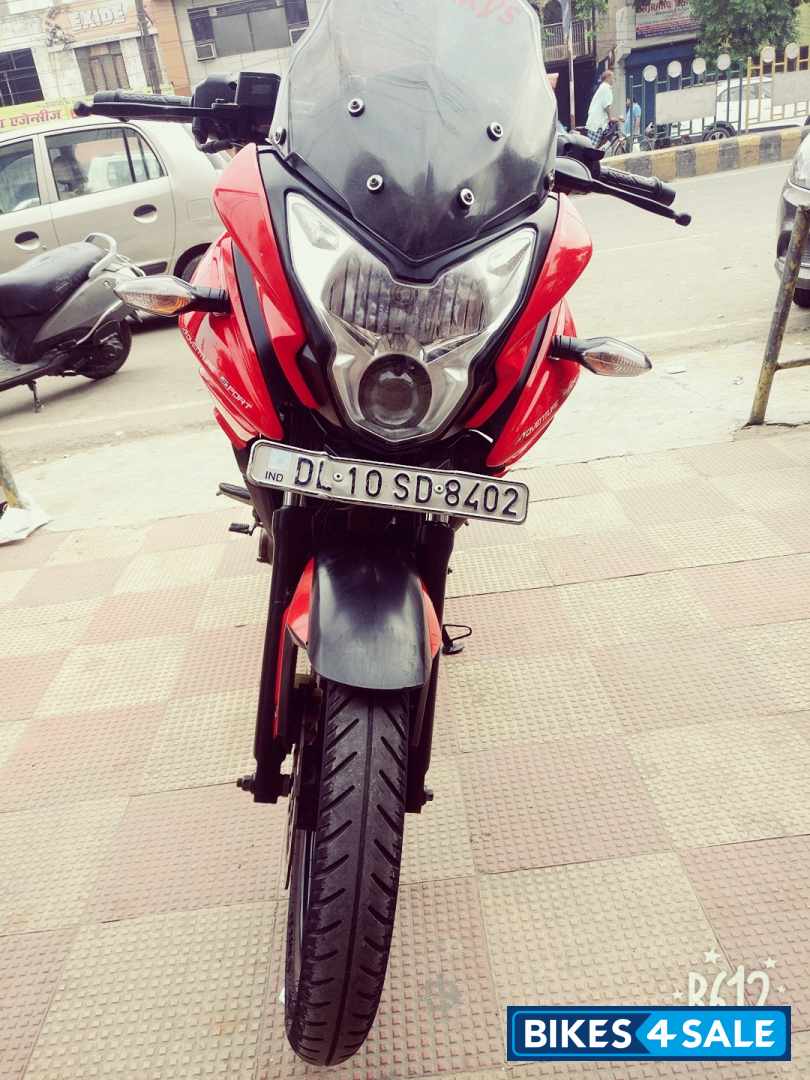 Red Bajaj Pulsar AS 150