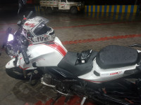 White TVS Apache RTR 200 4V ABS Race Edition 2.0
