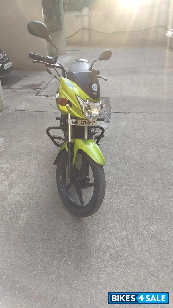 Neon Green Suzuki Hayate Neon Green Suzuki Hayate