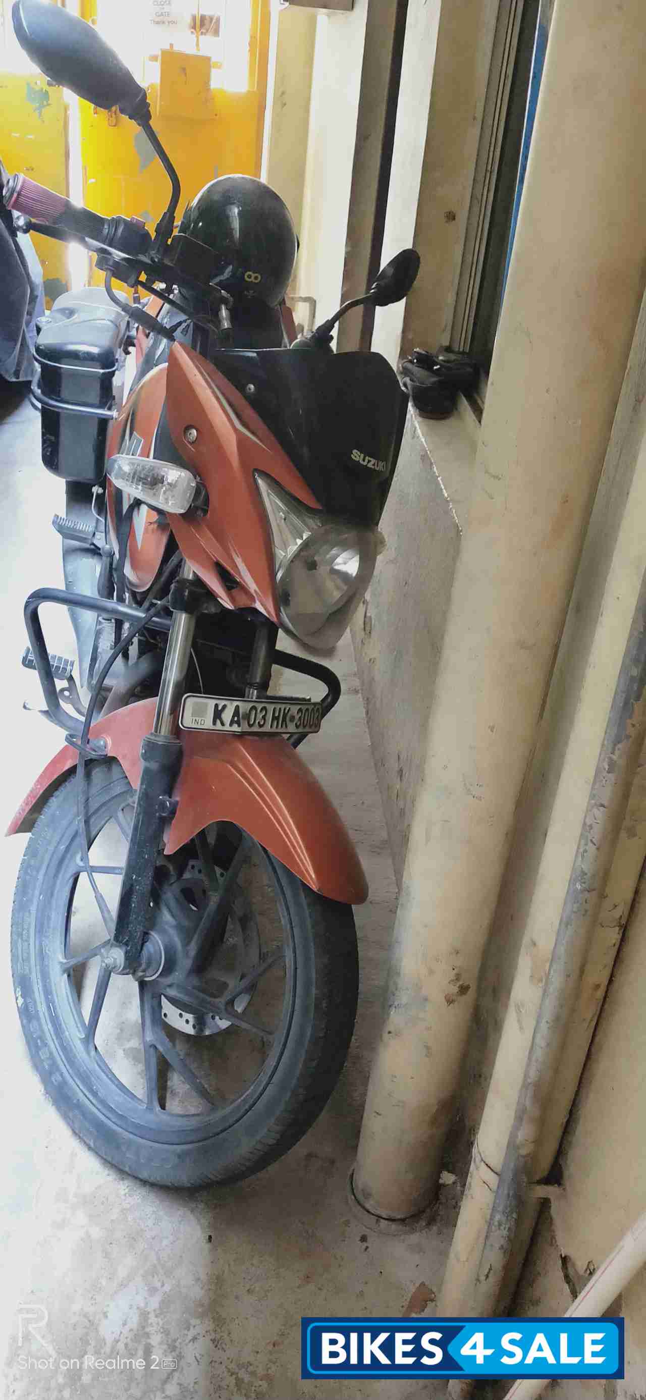 Orange Suzuki SlingShot Plus Orange Suzuki SlingShot Plus