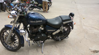 Marine Blue Royal Enfield Thunderbird 350