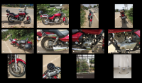 Red Bajaj Avenger 220 DTS-i