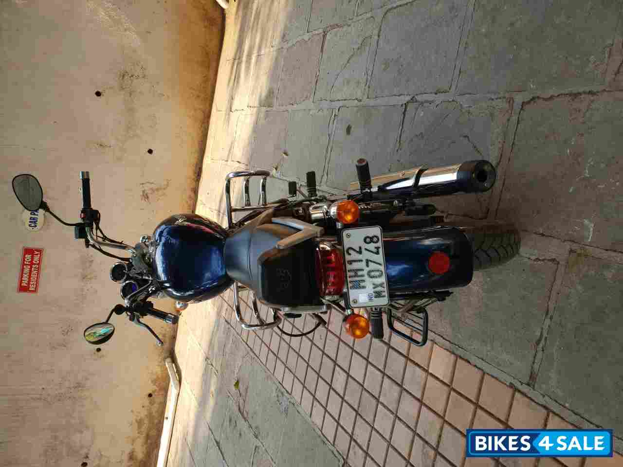 Marine Blue Royal Enfield Thunderbird 500