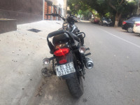 Matte Black Bajaj Avenger Street 180