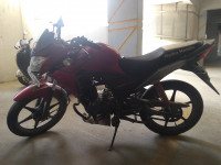Red Honda CB Twister