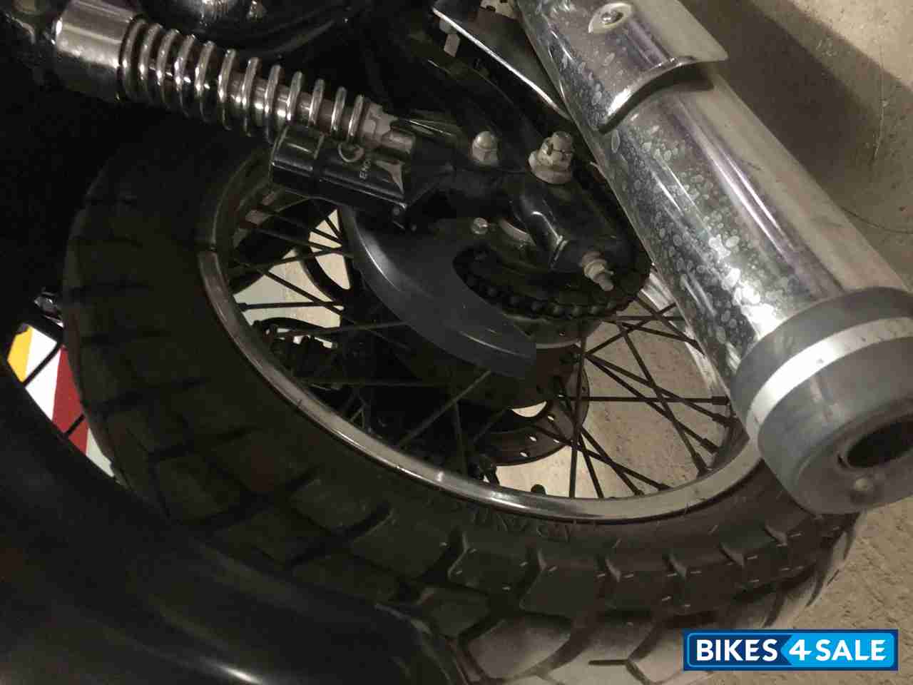 Black Royal Enfield Thunderbird 500