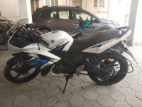 White Yamaha YZF R15 S