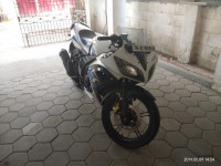 White Yamaha YZF R15 S