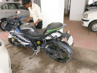 White & Green Yamaha YZF R15 V2