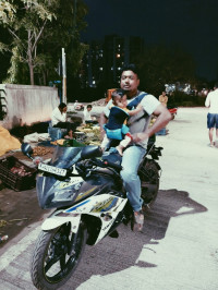 White & Green Yamaha YZF R15 V2