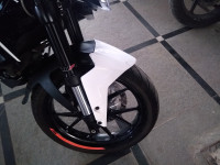 White KTM Duke 250