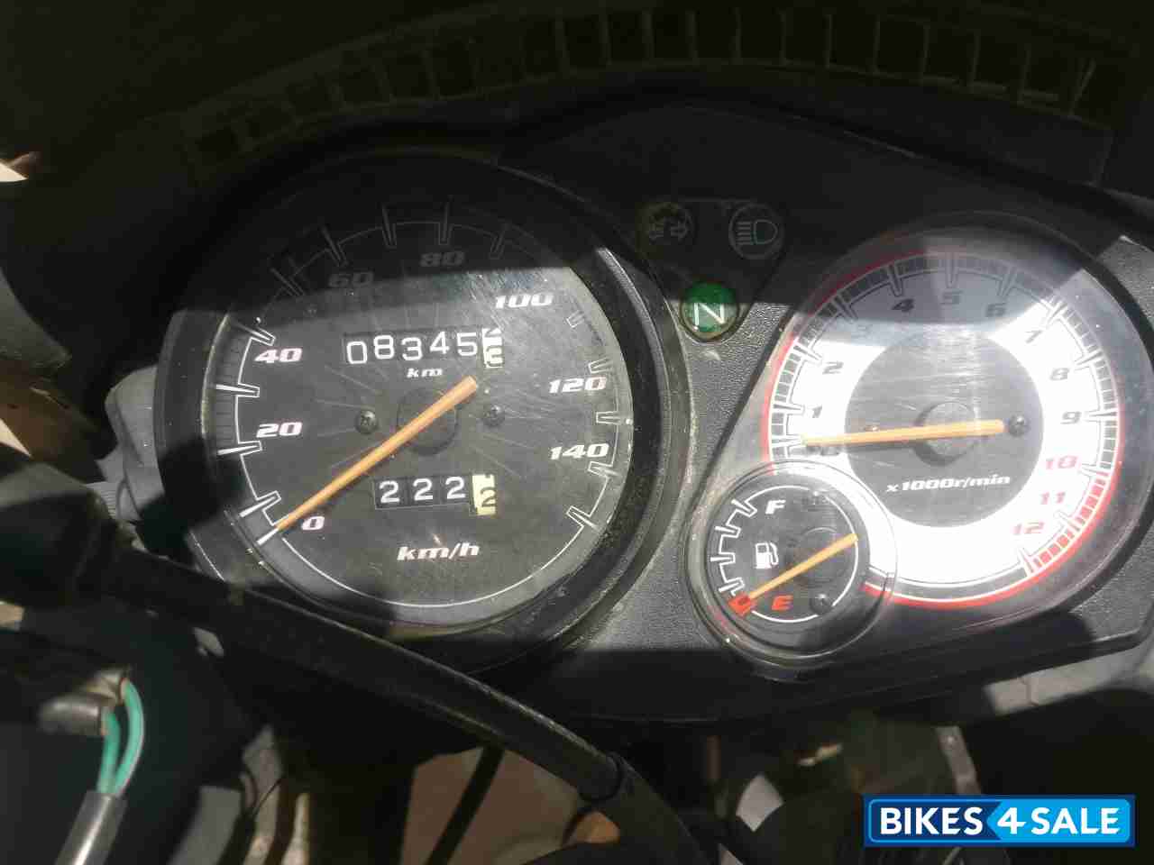 Black And Grey Metal Honda CBF Stunner