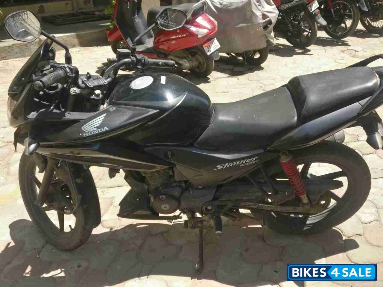 Black And Grey Metal Honda CBF Stunner