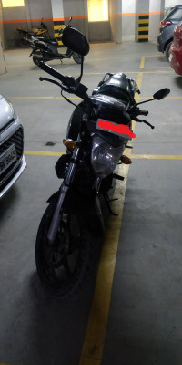 Black Yamaha FZ-S