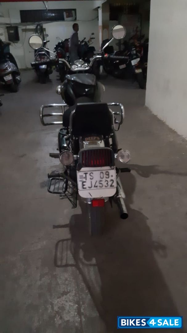 Black Royal Enfield Bullet Electra