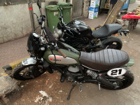 Wild Green Ducati Scrambler Urban Enduro