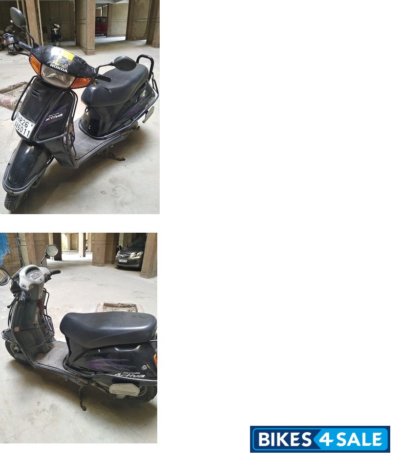 Black Honda Activa