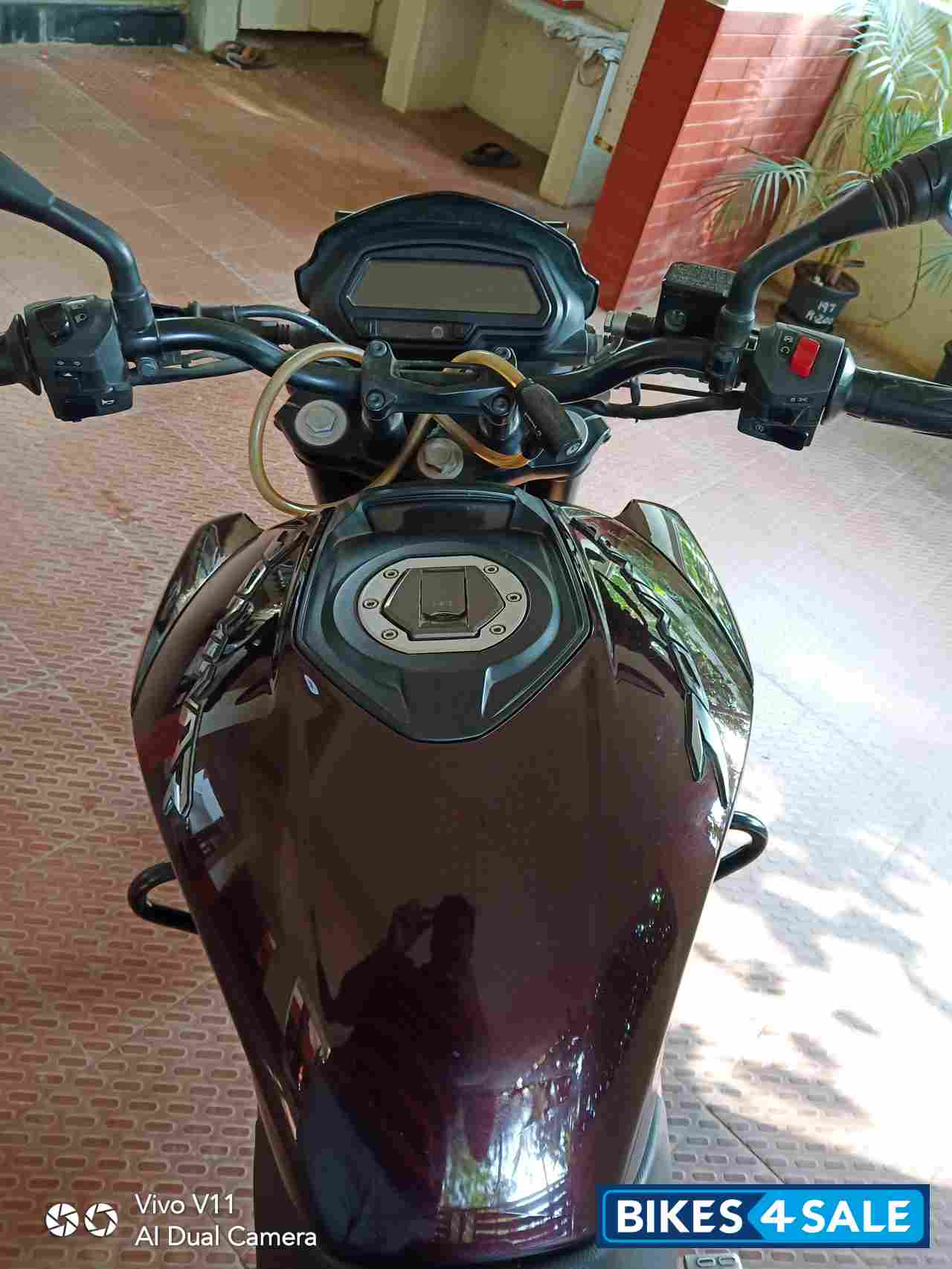 Twilight Plum Bajaj Dominar 400