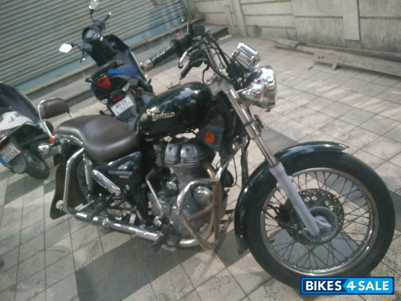 Bottle Neck Green Royal Enfield Thunderbird TwinSpark 350