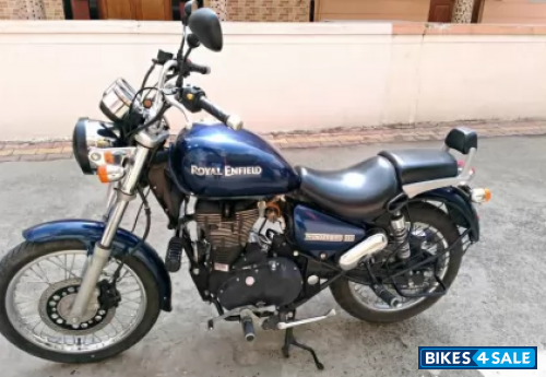 Marine Blue Royal Enfield Thunderbird 350