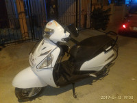 White Suzuki Access 125