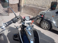 Ebony Black Met Bajaj Avenger Cruise 220