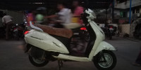 White Honda Activa 3G