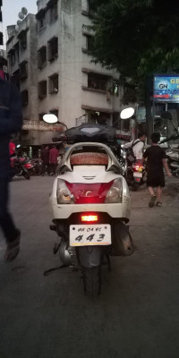 White Honda Activa 3G