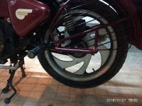 Maroon Royal Enfield Classic 350