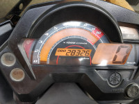 Black And Silver Yamaha Fazer