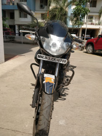 Black TVS Apache RTR 160