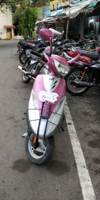 Pink TVS Scooty Pep Plus