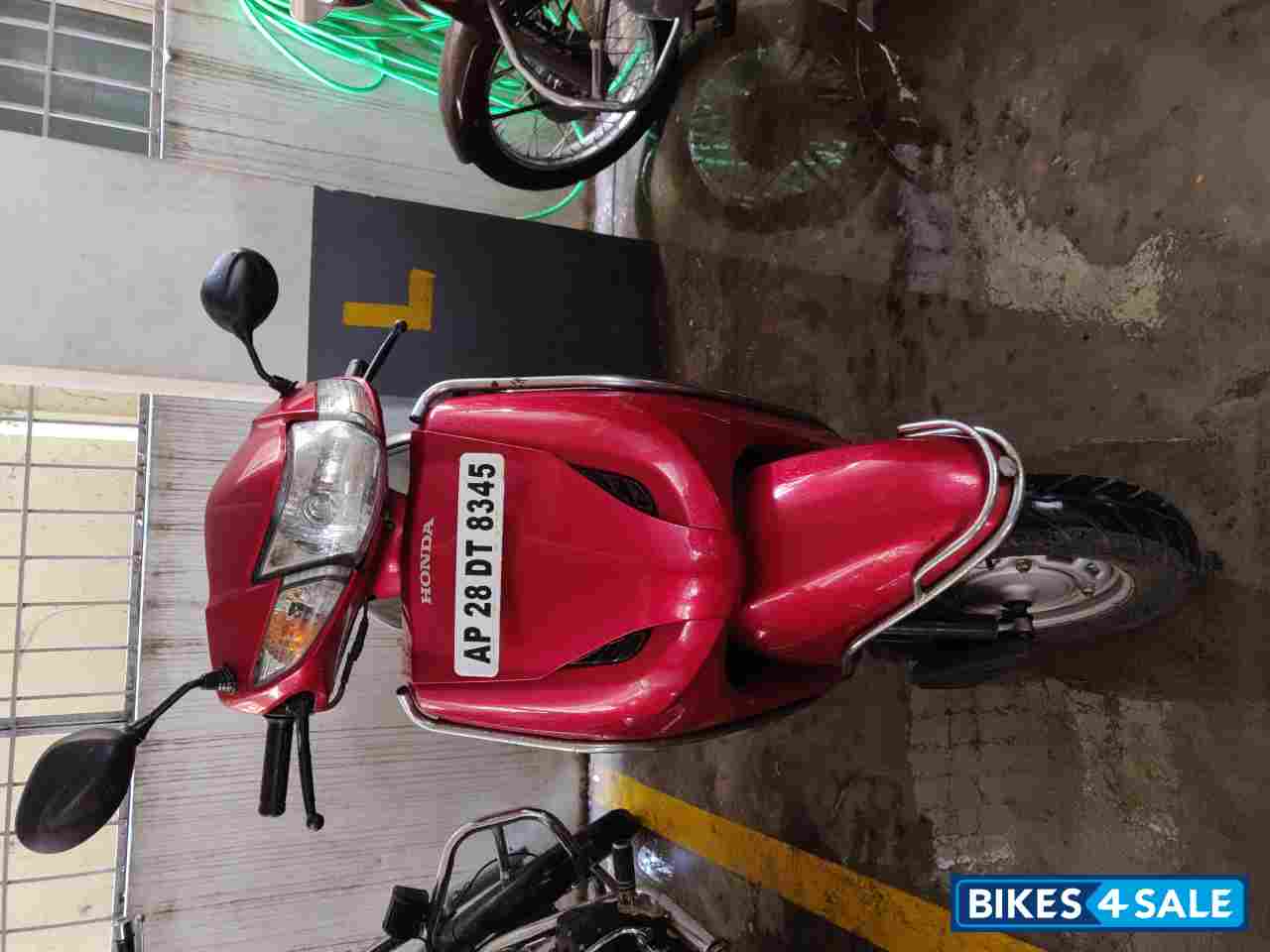 Red Honda Activa
