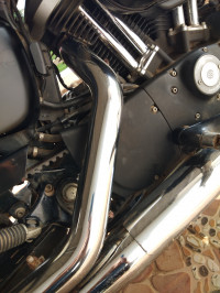 Denim Black Harley Davidson Iron 883