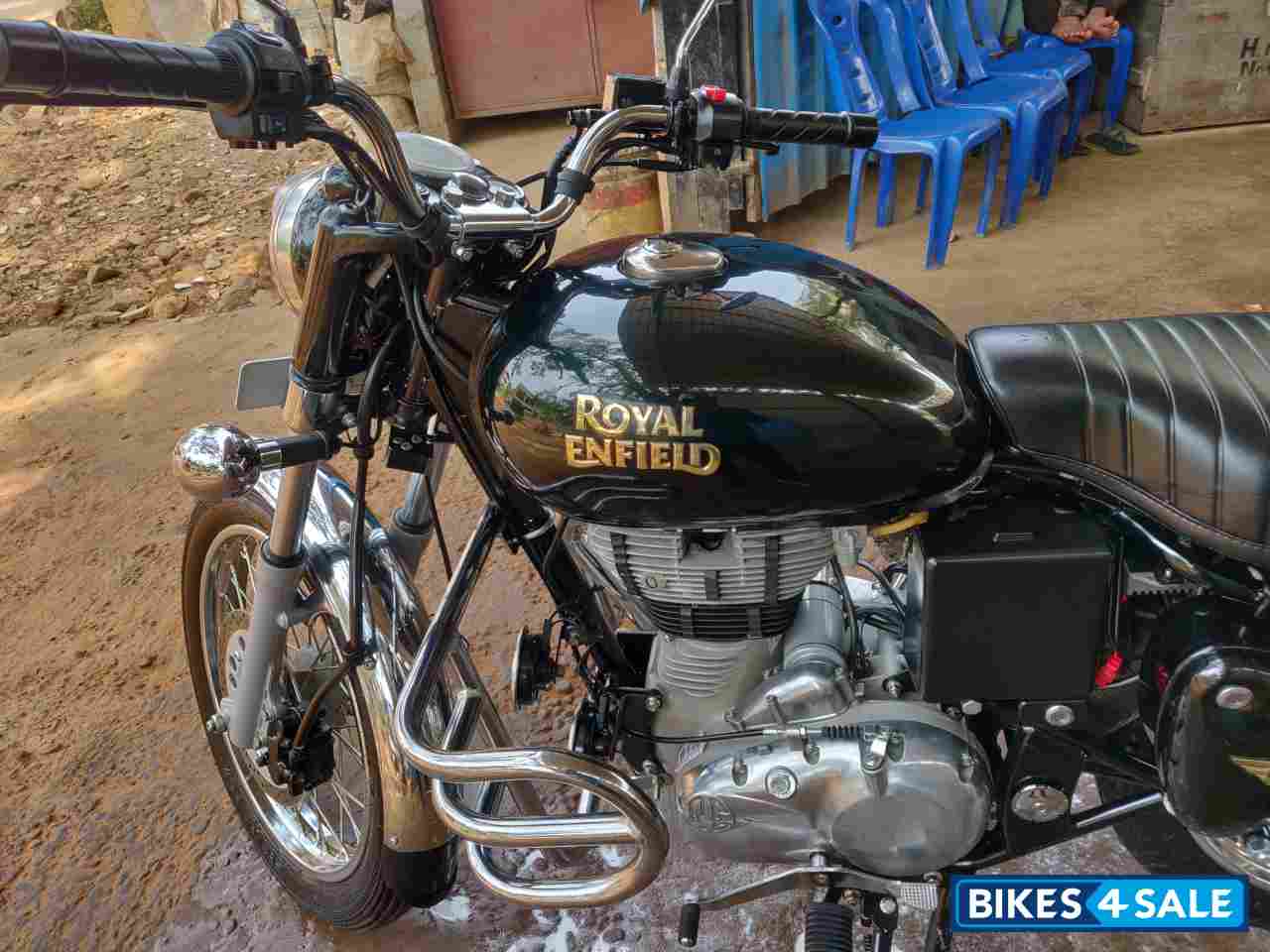 Black Royal Enfield Bullet Electra Twinspark Black Royal Enfield Bullet Electra Twinspark